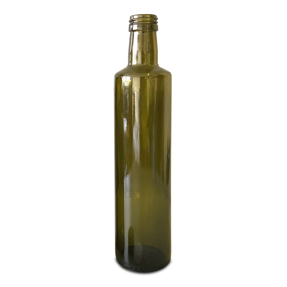 500ml Antik Yeşil Dorica Zeytinyağı Şişesi